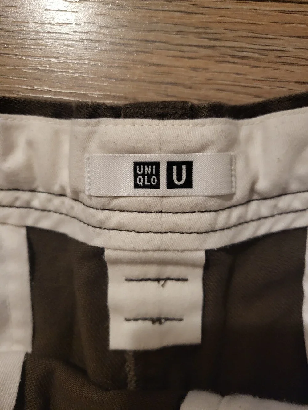 Men's Brown Uniqlo Casual Chino Pants - Classic Fit